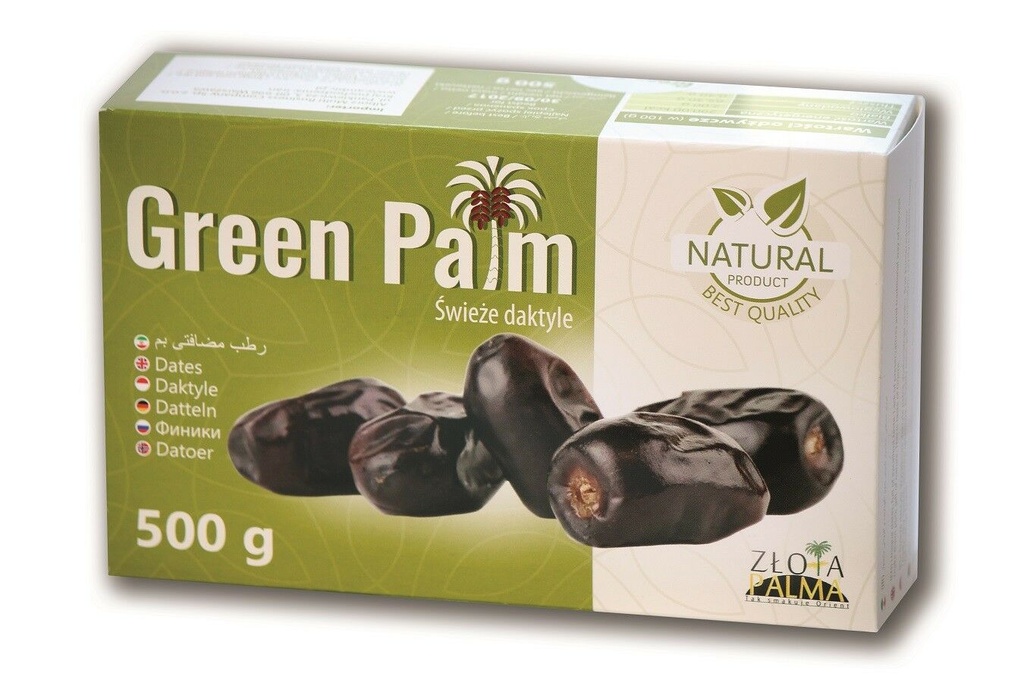 Datulės "Green Palm" 500g