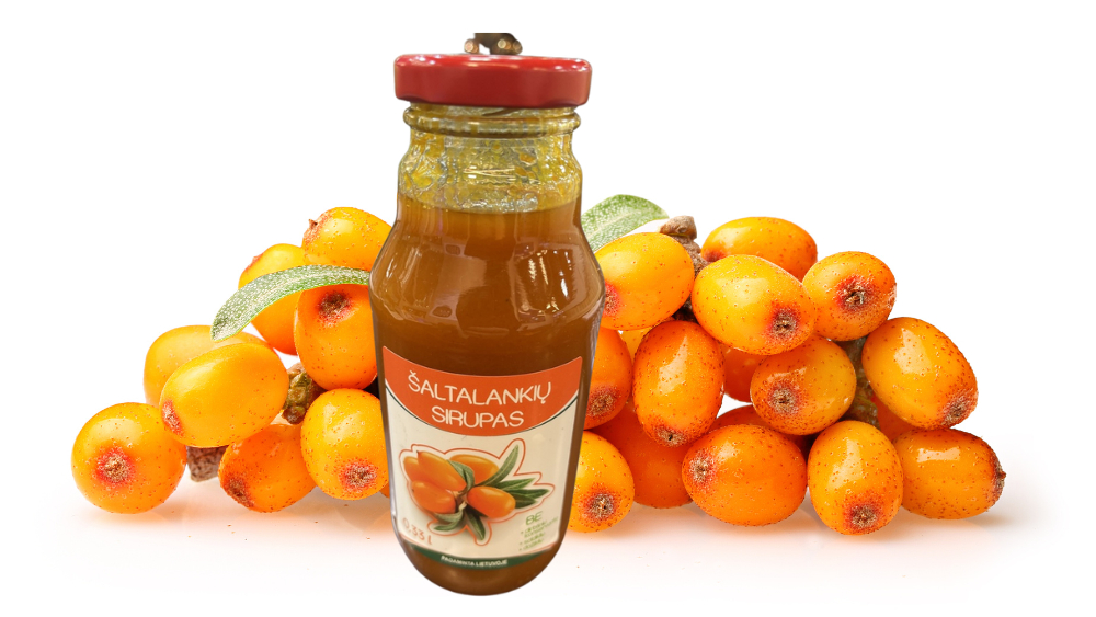 Šaltalankių sirupas, 330ml