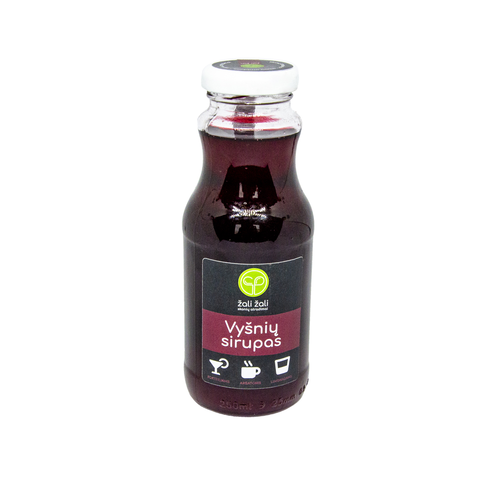 Vyšnių sirupas "Žali Žali", 250ml