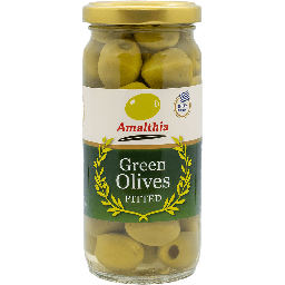 Alyvuogės žalios "Amalthia" 250ml.