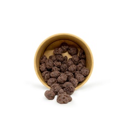 Džiovintos saldintos spanguolės 70% šokolade su kajeno pipirais, 120 g. "Žali Žali"