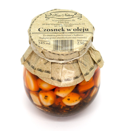 Česnakai aliejuje vnt. 230g.