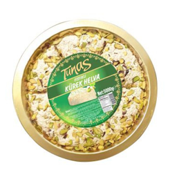 Sezaminė chalva su pistacijom, 450g.